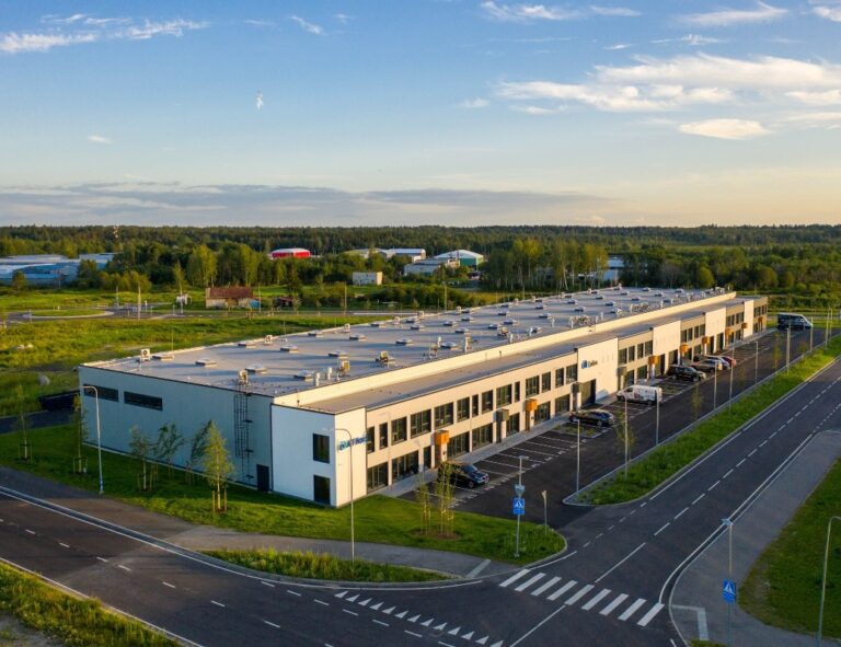 The fourth business building of the business park has been completed