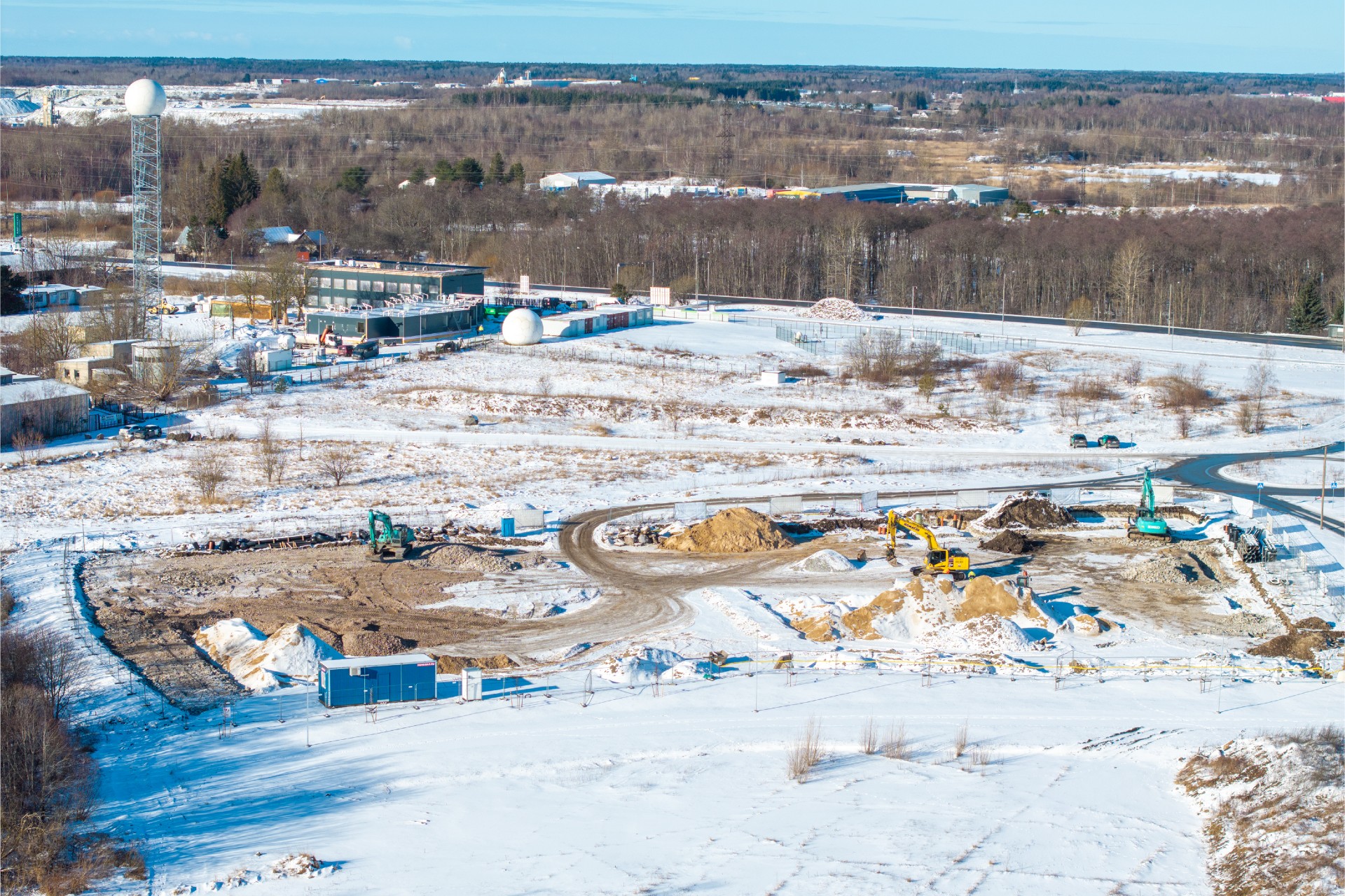 Favorte jätkab Tallinna suurima kaasaegse äripargi ehitusega